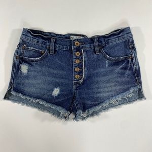 Free People Cutoff Denim Shorts